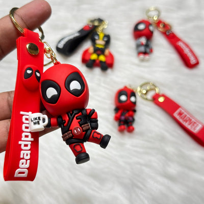 Wolverine vs Deadpool keychain