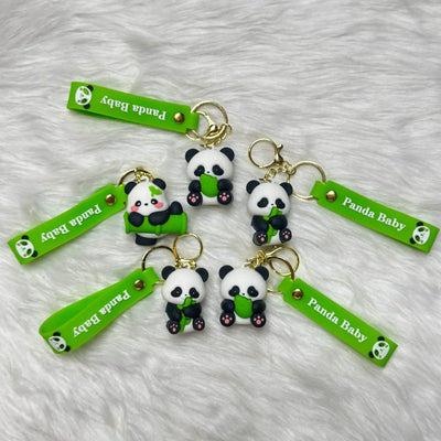 Cute Panda Keychain