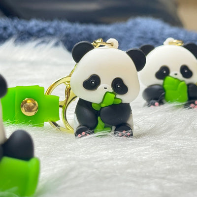 Cute Panda Keychain
