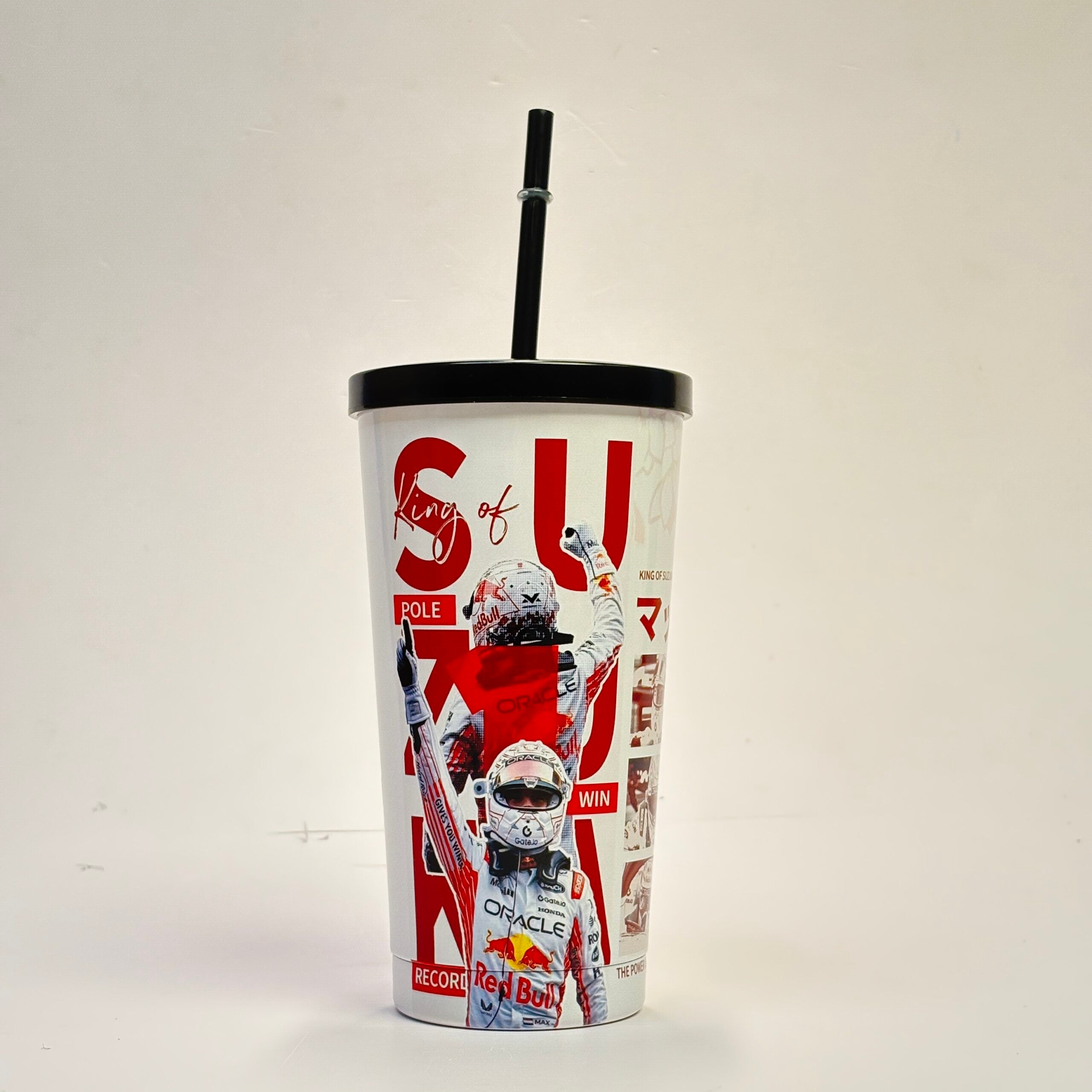 F1 Inspired Tumbler Cup with Lid 500ml