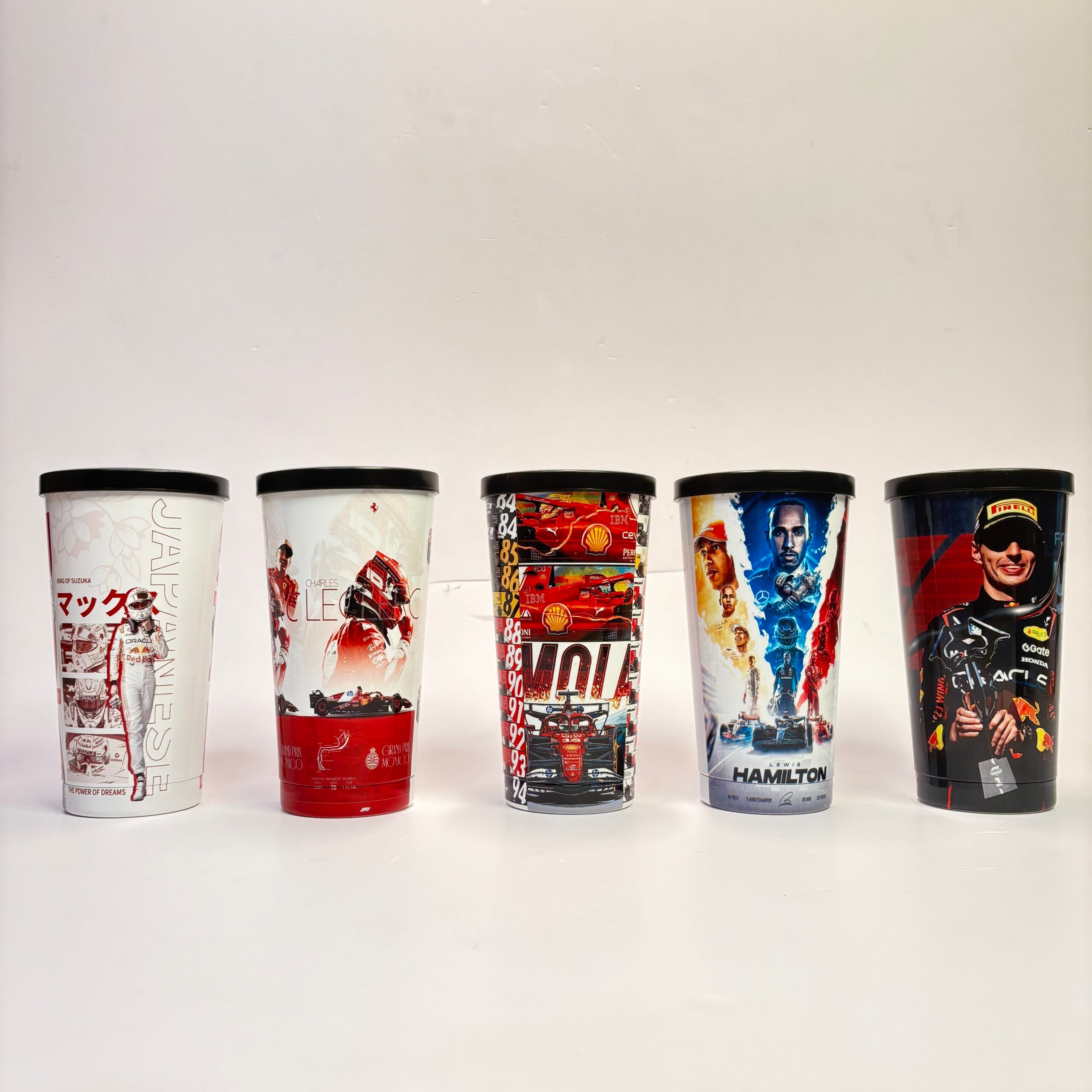 F1 Inspired Tumbler Cup with Lid 500ml
