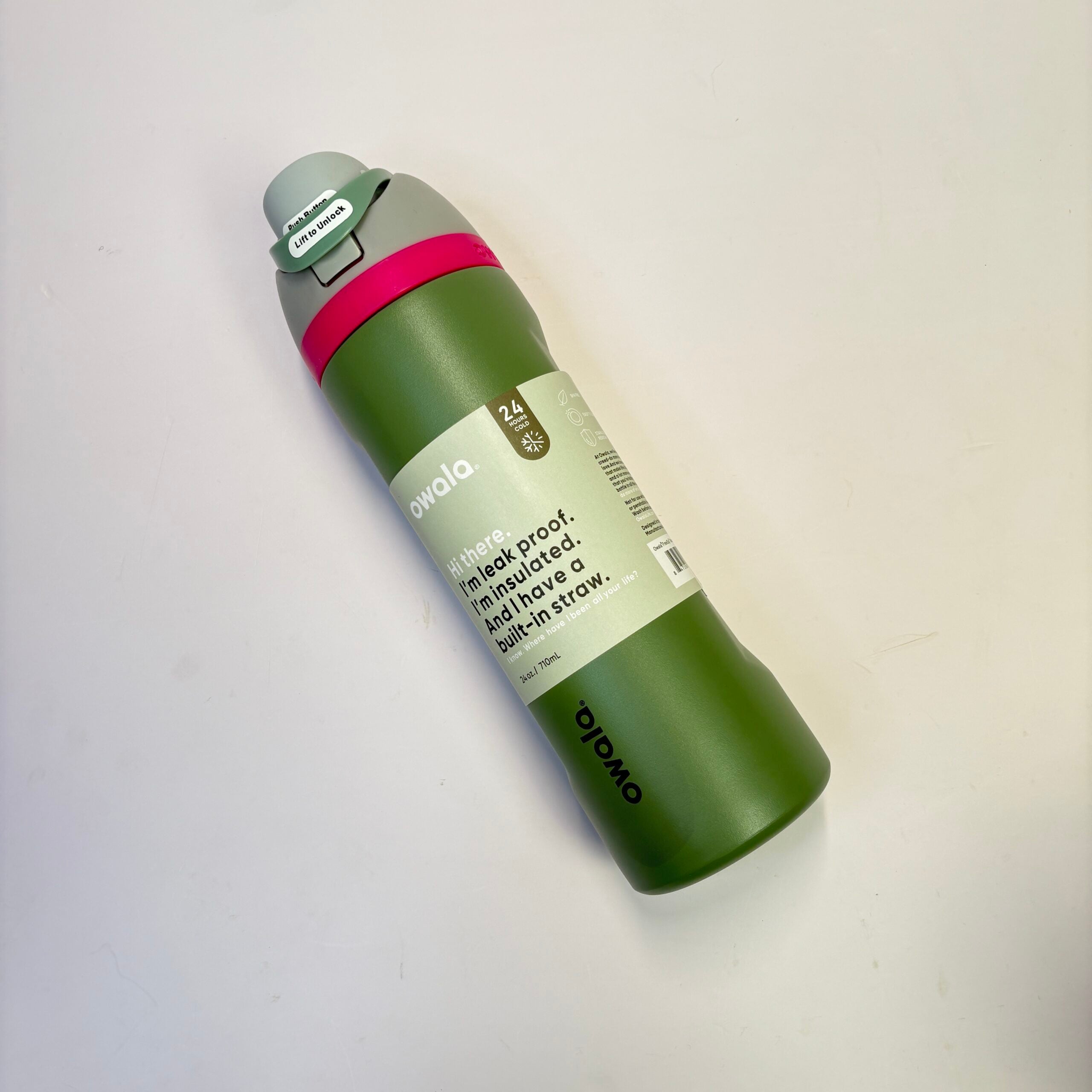 Owala FreeSip Solid Colour Insulated Bottle 27oz