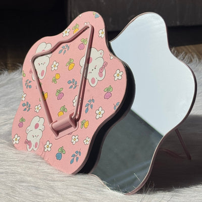 2 in 1 Cute Star desk/wall Mirror (premium box packing)