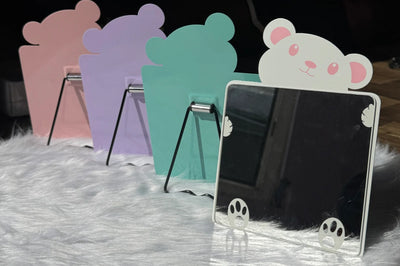 Premium kola Bear desk/wall Mirror
