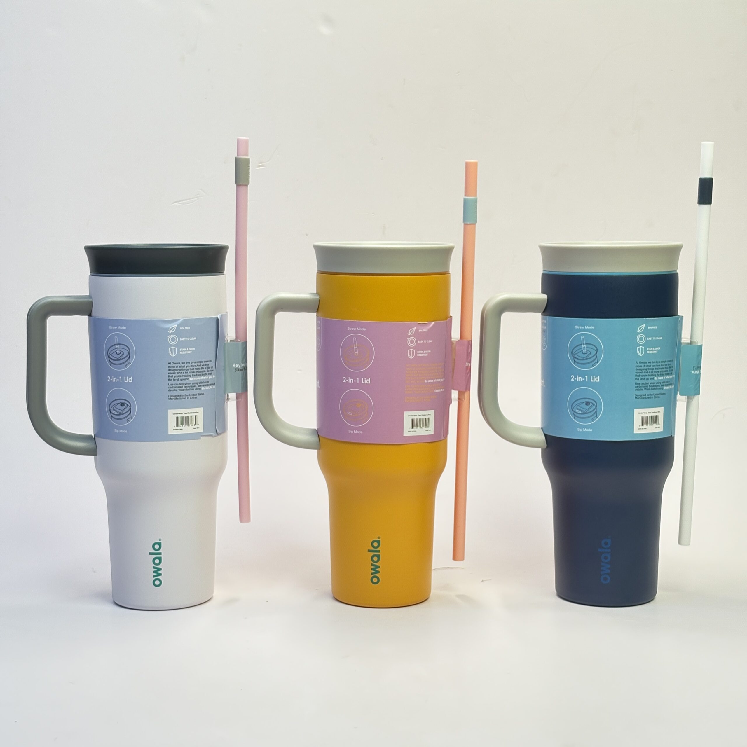 Owala 40oz Stainless Steel Insulated Tumbler with Spill Resistant Lid