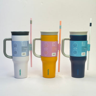 Owala 40oz Stainless Steel Insulated Tumbler with Spill Resistant Lid