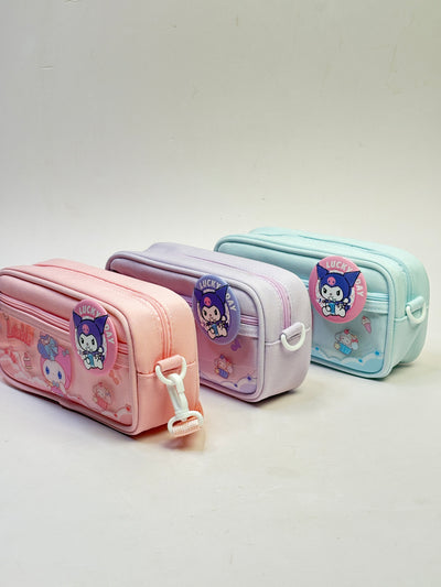 Kuromi badge pouch