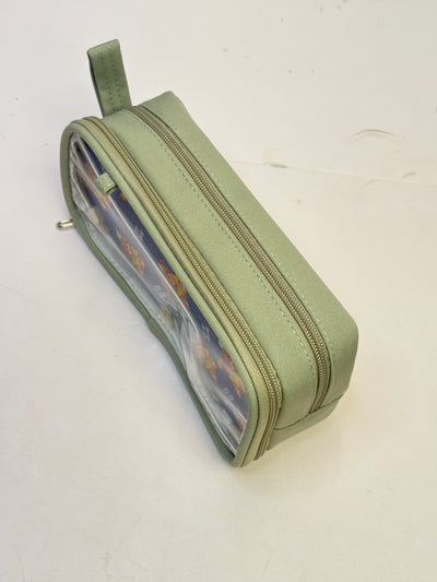 Teddy plush toy pouch