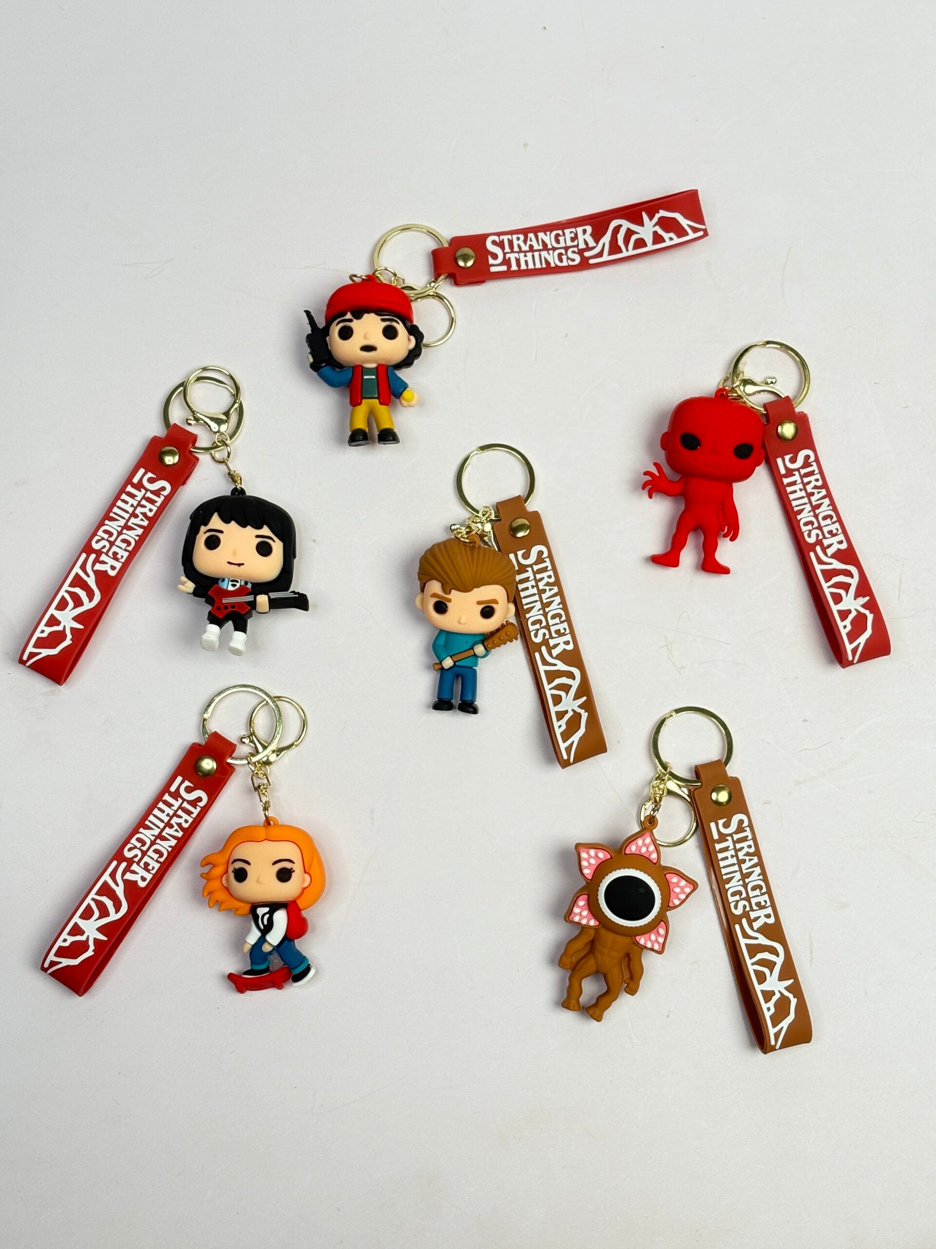 Stranger things keychains