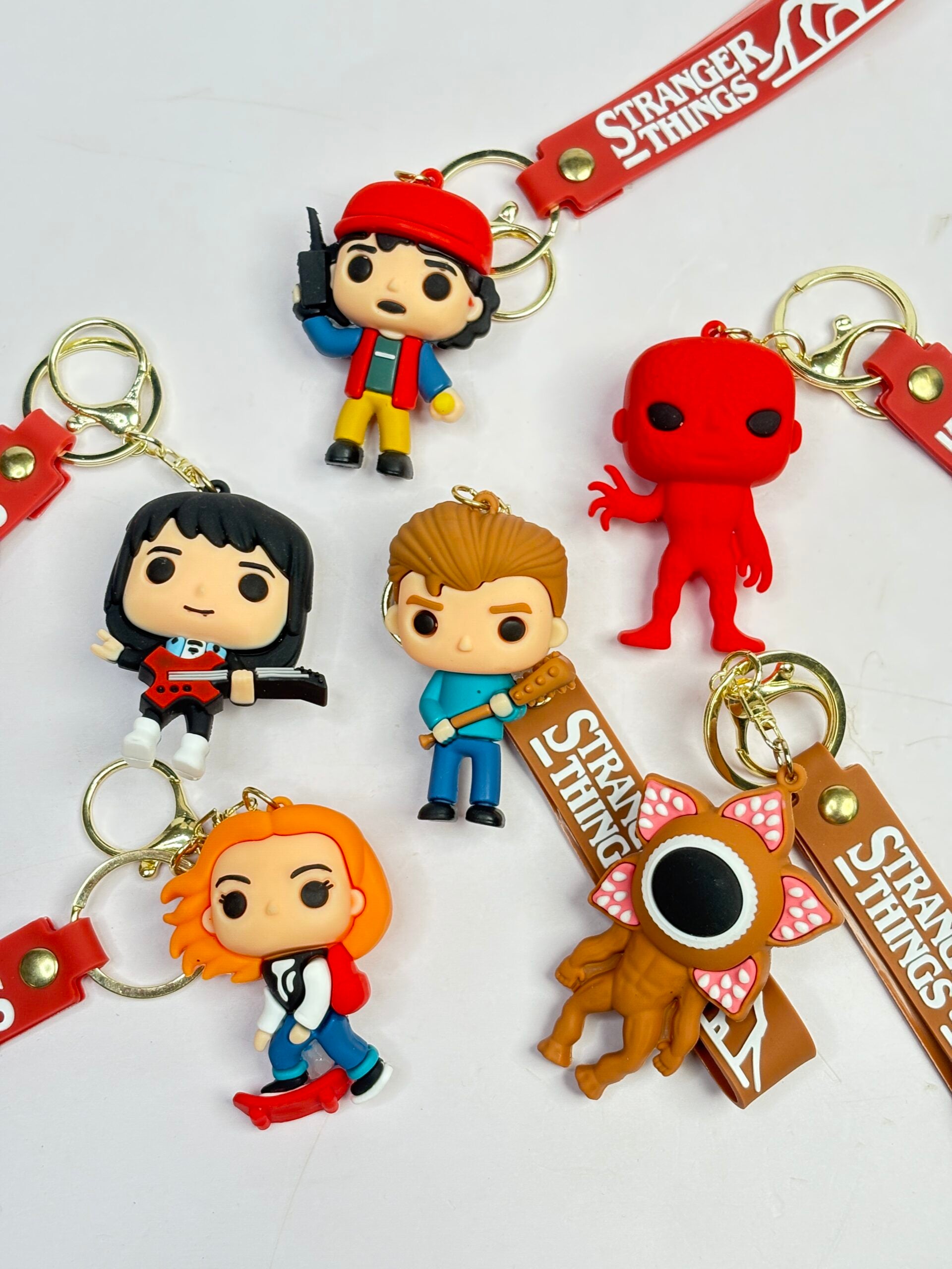 Stranger things keychains