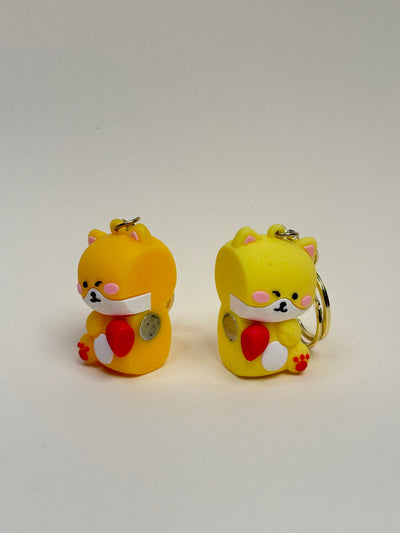 Cute couple keychain