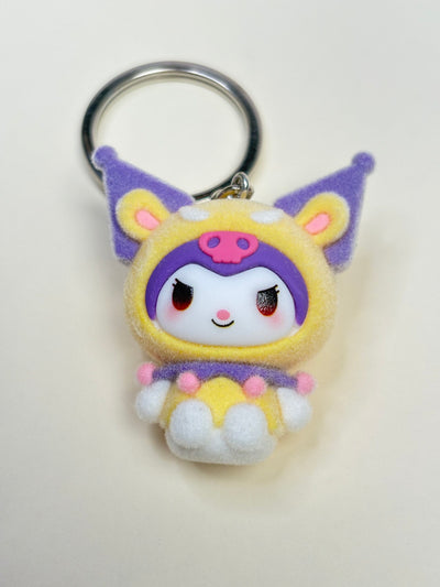 Premium quality velvet finish keychains