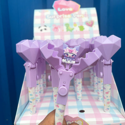 Kuromi heart surprise pen