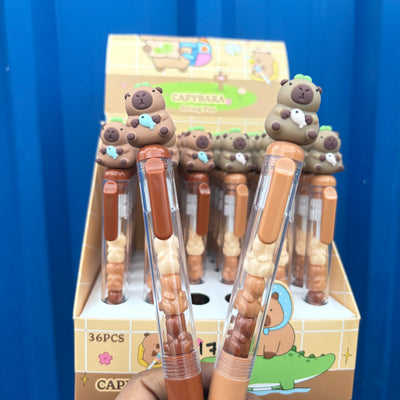 Charms capybara pen
