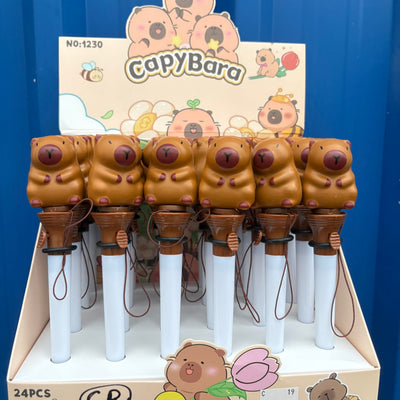 Capybara bouncing pen