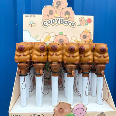 Capybara bouncing pen