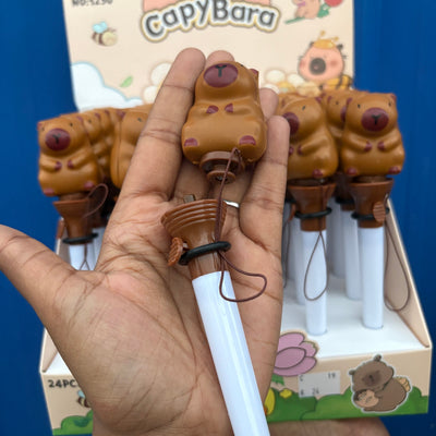 Capybara bouncing pen