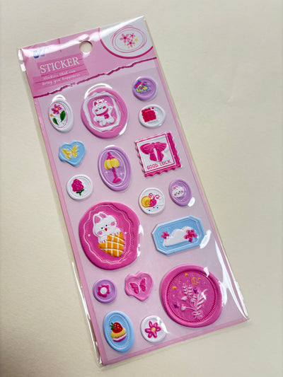 Wax stamp sticker