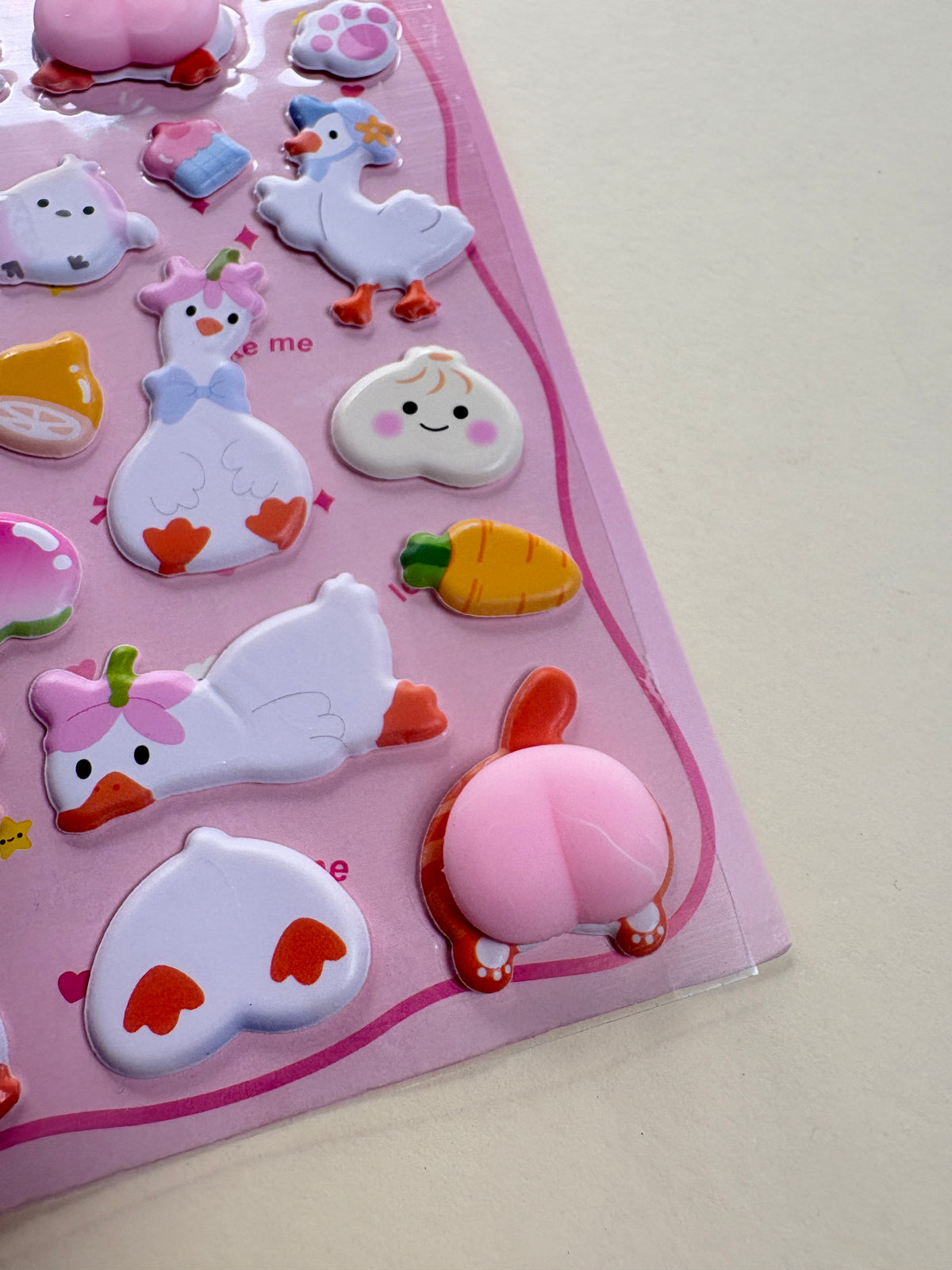 Squishy stickers