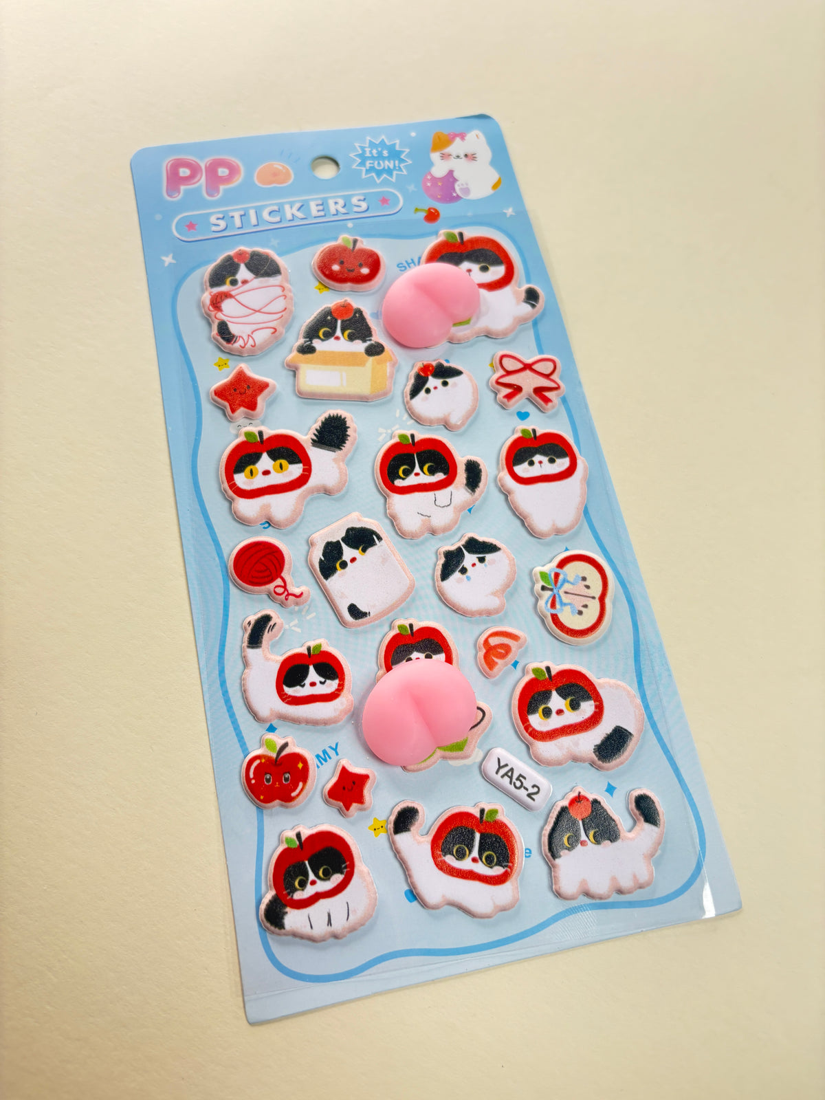 Squishy stickers