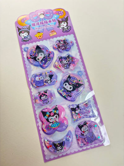 Kuromi water sticker