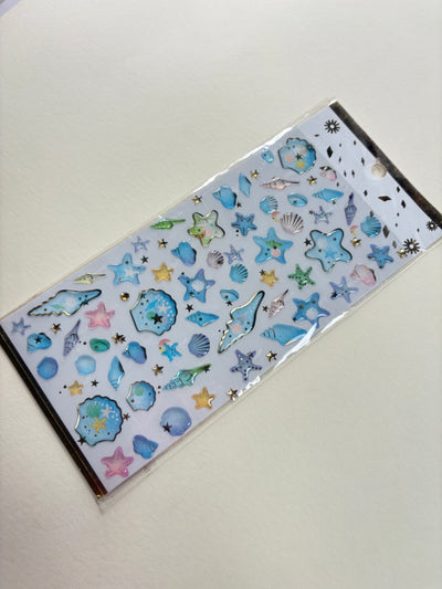 Glitter magic sticker