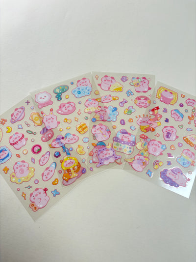 Bright star sticker