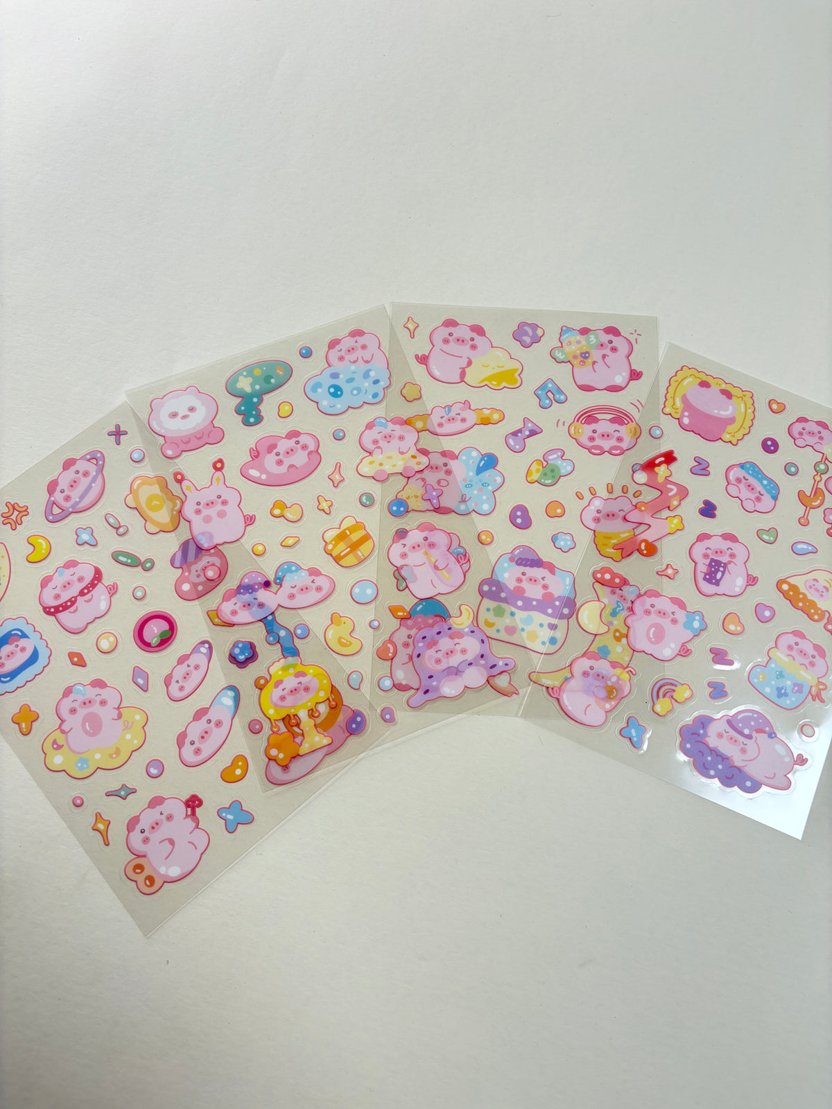 Bright star sticker