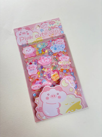 Bright star sticker