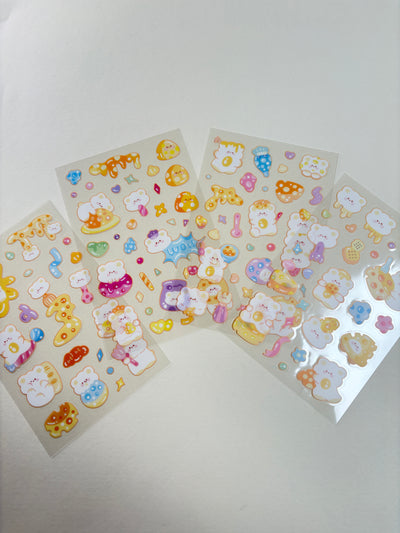 Bright star sticker