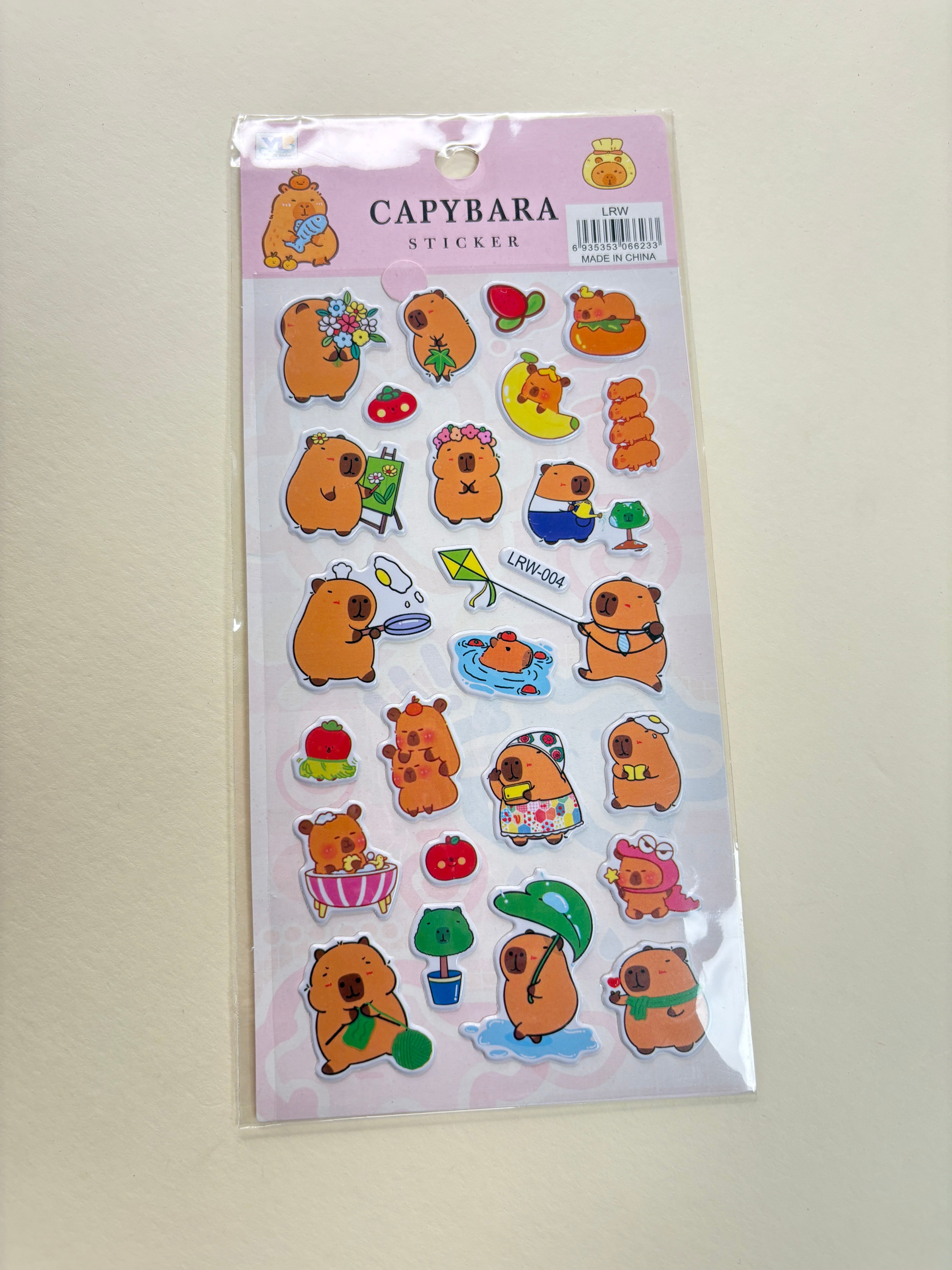 Capybara sticker