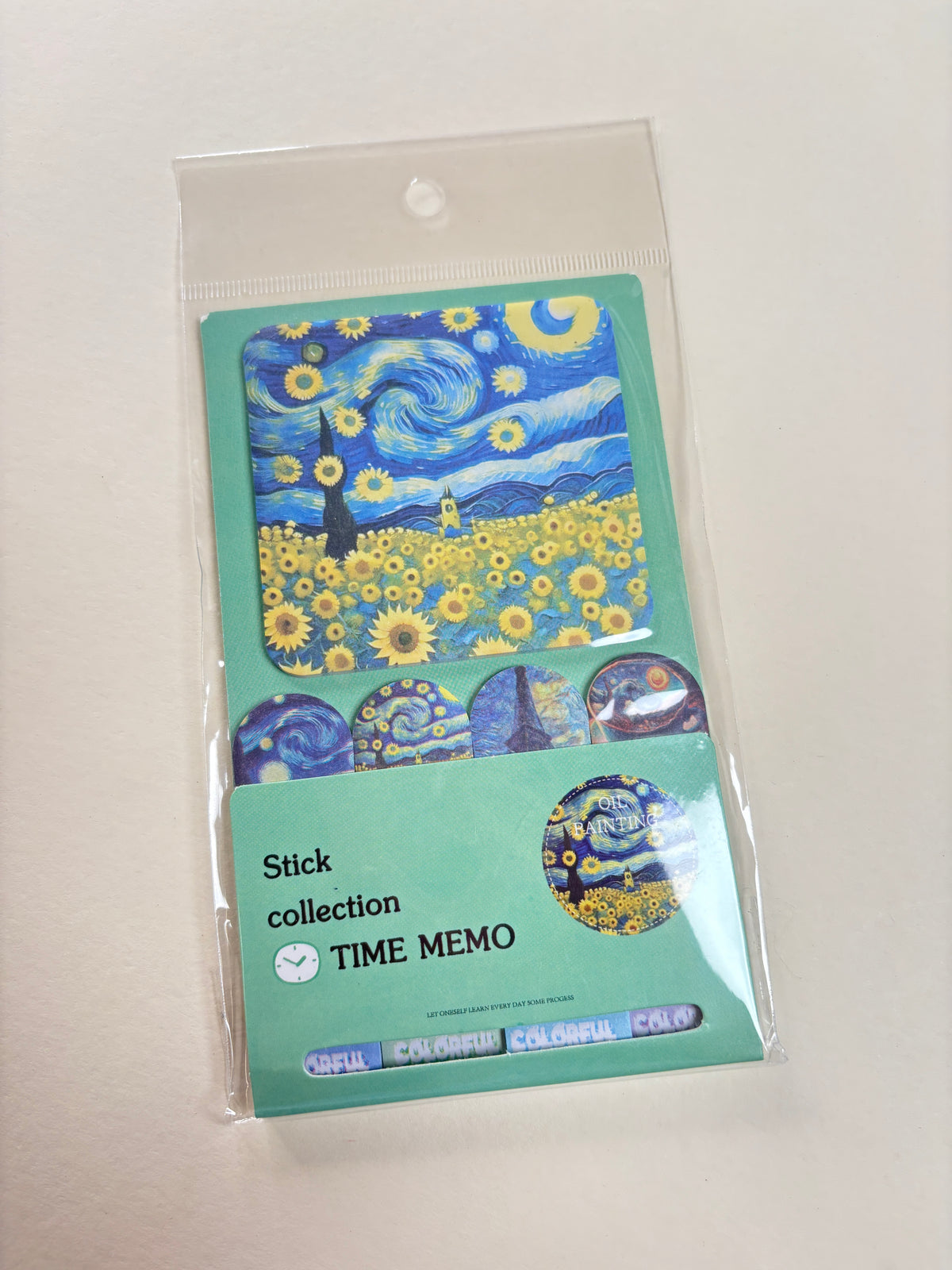 Time memo stickers