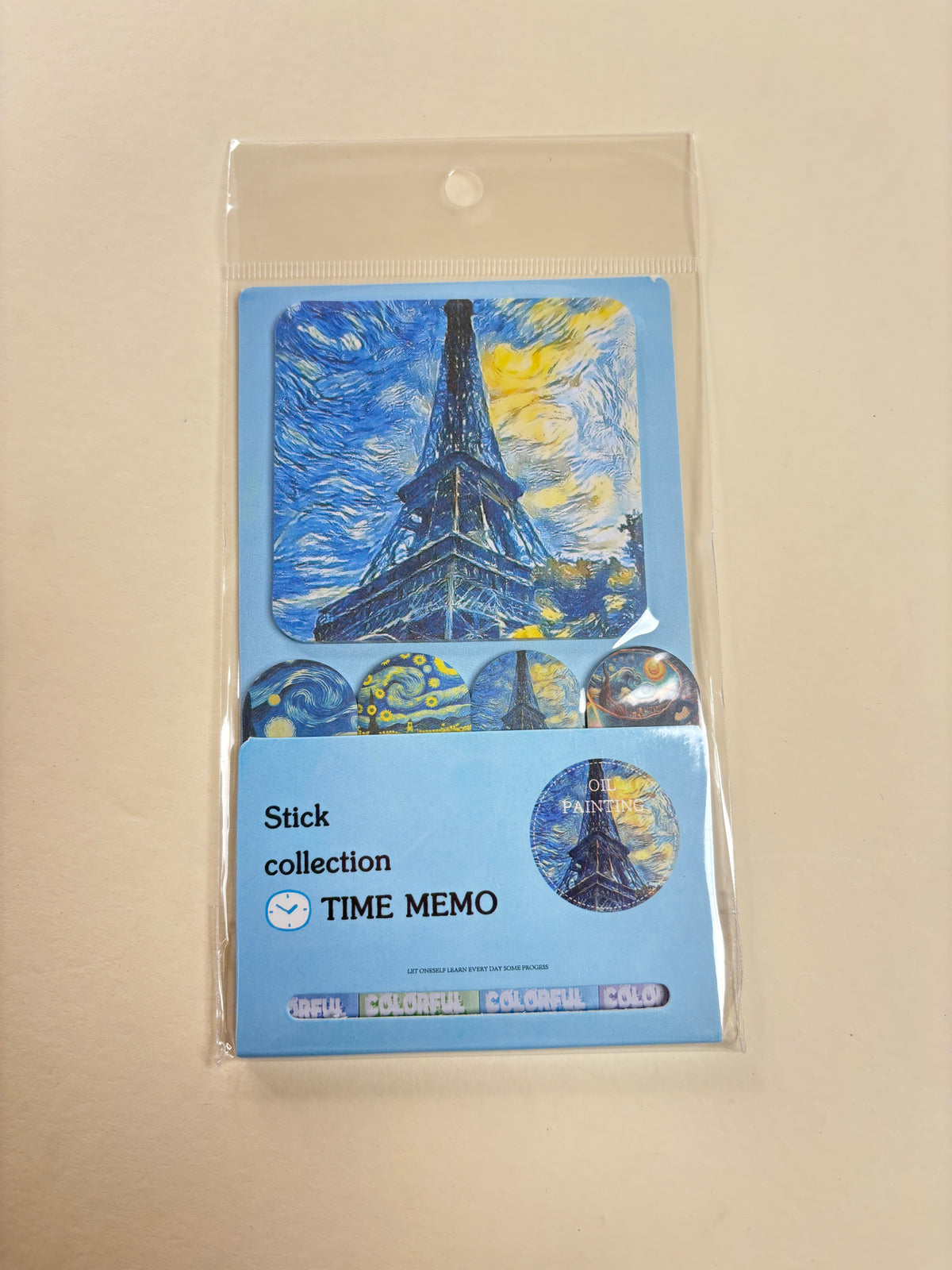 Time memo stickers