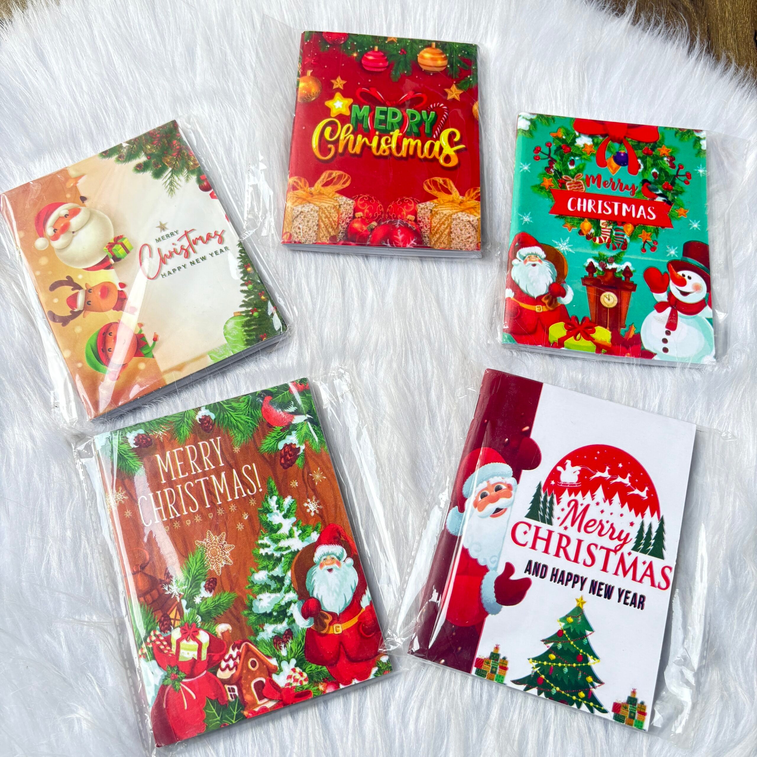 Christmas theme notebooks A6 size
