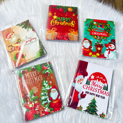 Christmas theme notebooks A6 size