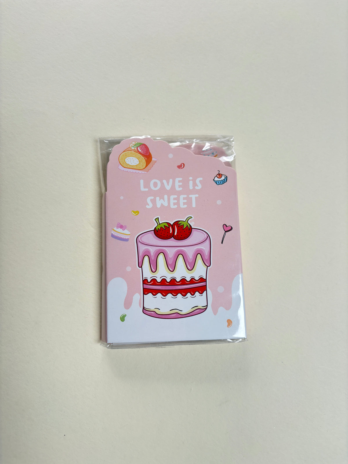 Desert sticky note