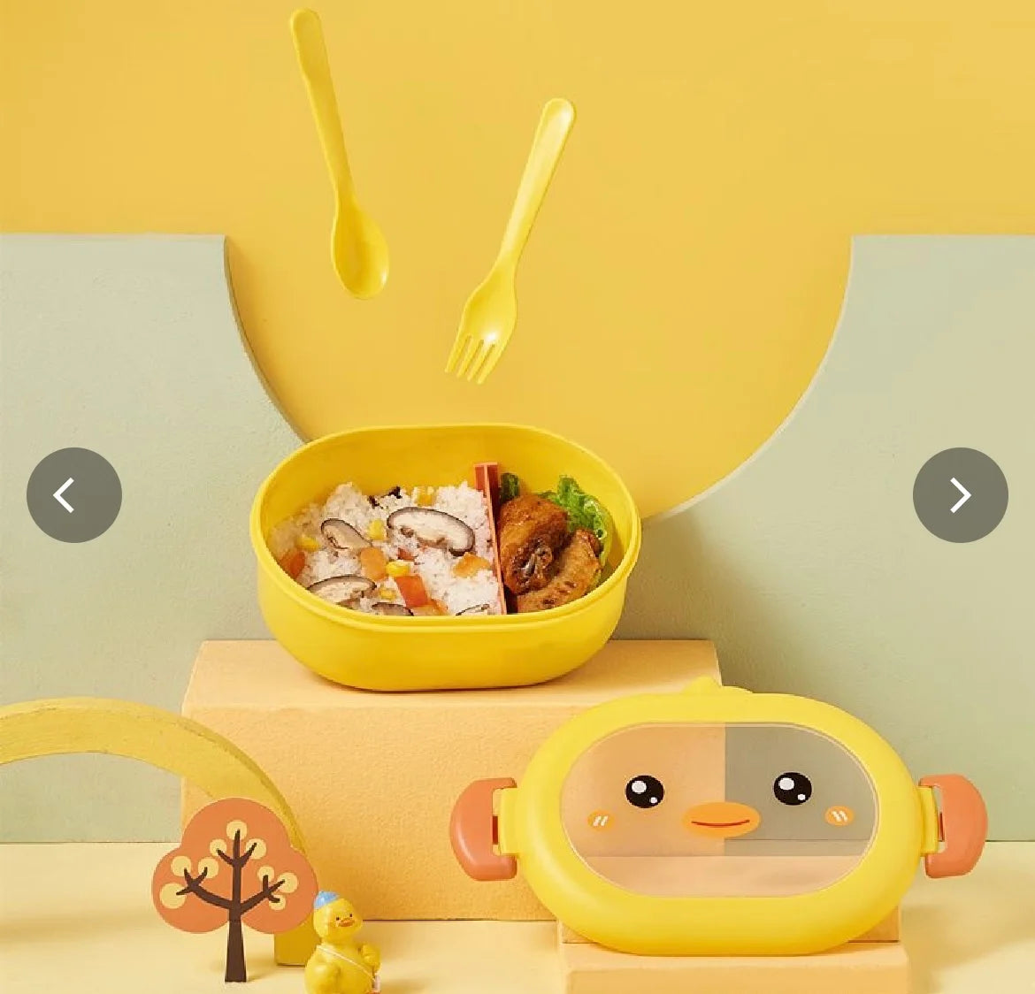 Duck lunch box