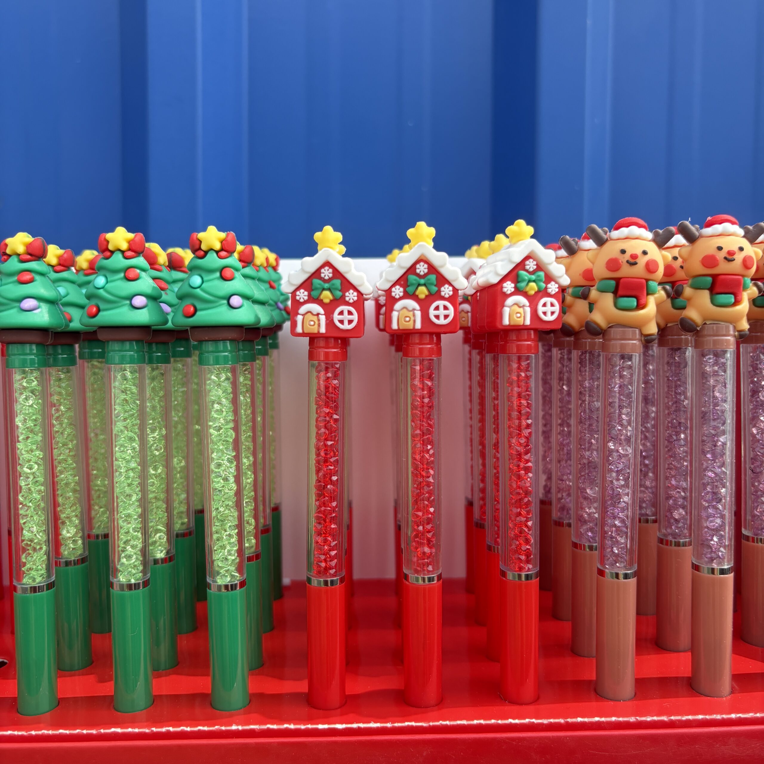 Crystal Christmas theme pens