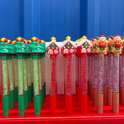 Crystal Christmas theme pens