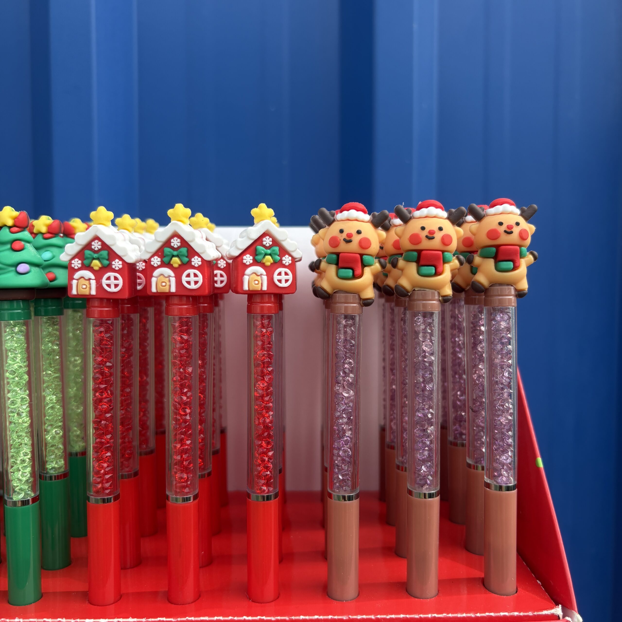 Crystal Christmas theme pens