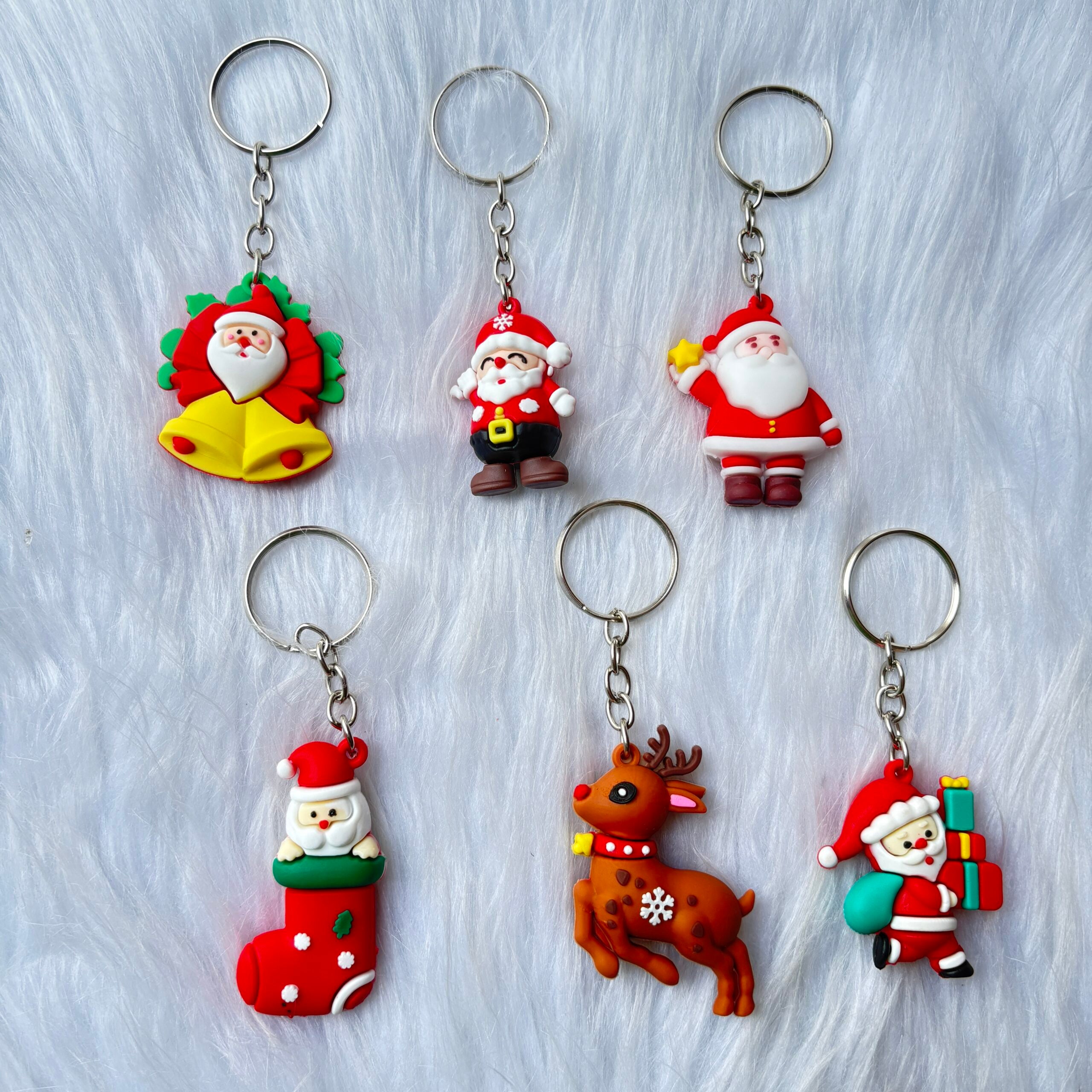 Christmas theme keychains