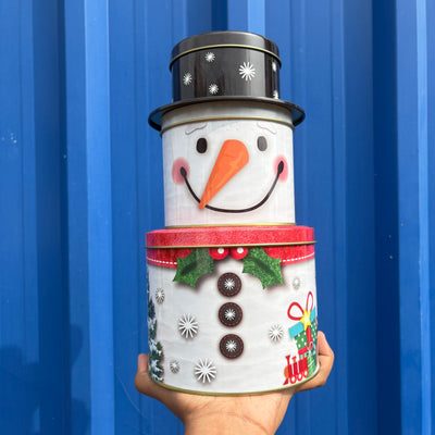 Cute Christmas 3 in 1 Tins