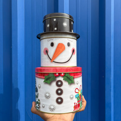 Cute Christmas 3 in 1 Tins