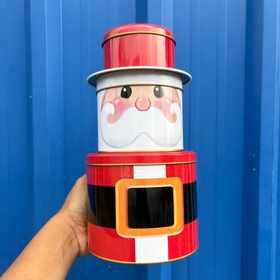 Cute Christmas 3 in 1 Tins