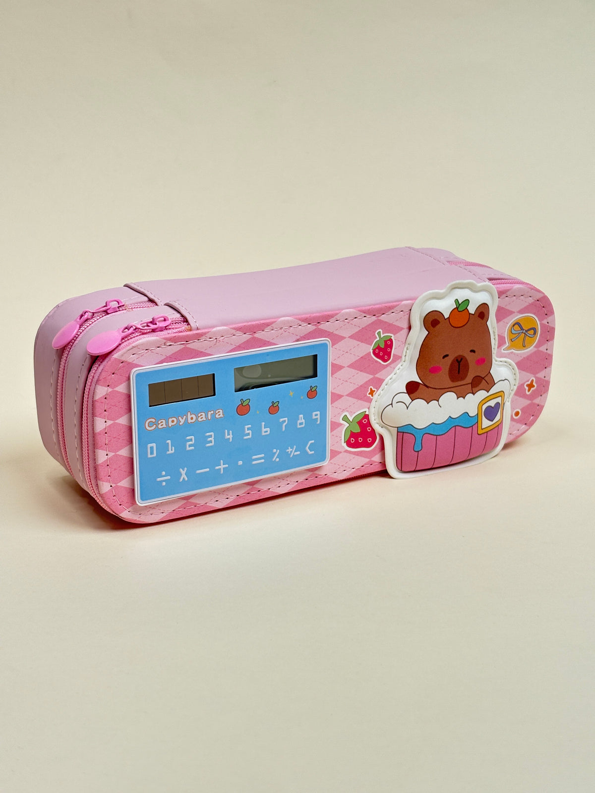 Capybara calculator pouch