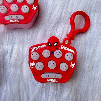 Spider Man game keychain