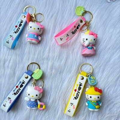 Hello kitty keychains