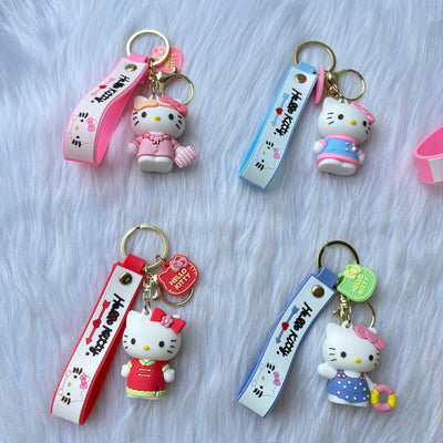 Hello kitty keychains