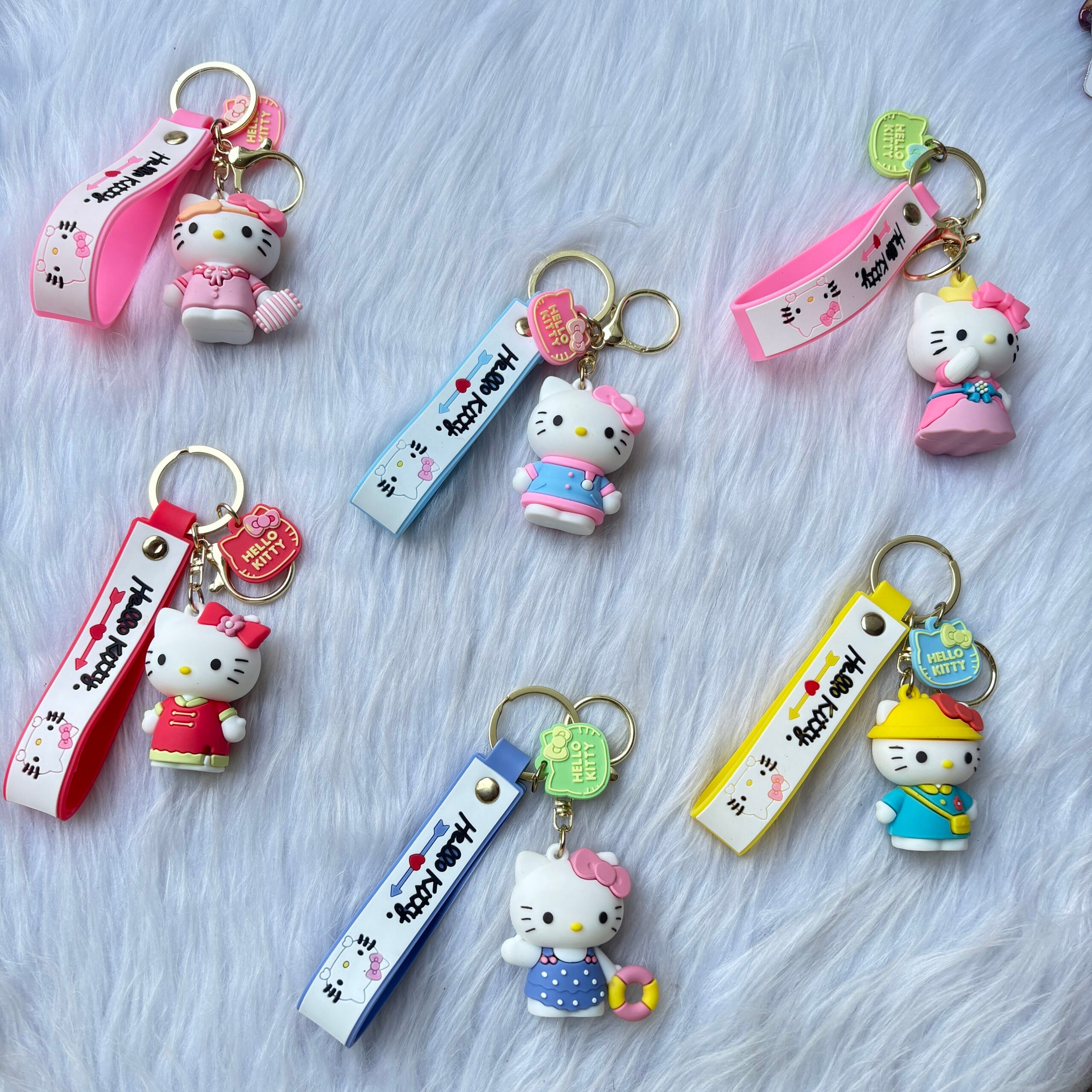Hello kitty keychains