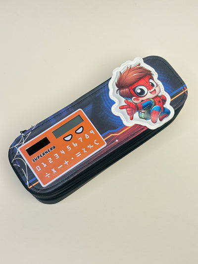 SpiderMan calculator pouch